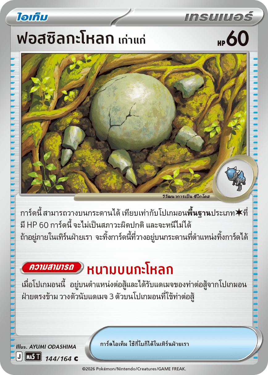 ฟอสซิลกะโหลก <เก่าแก่>