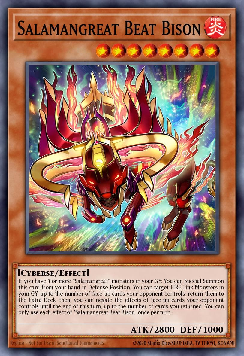 Salamangreat Beat Bison?