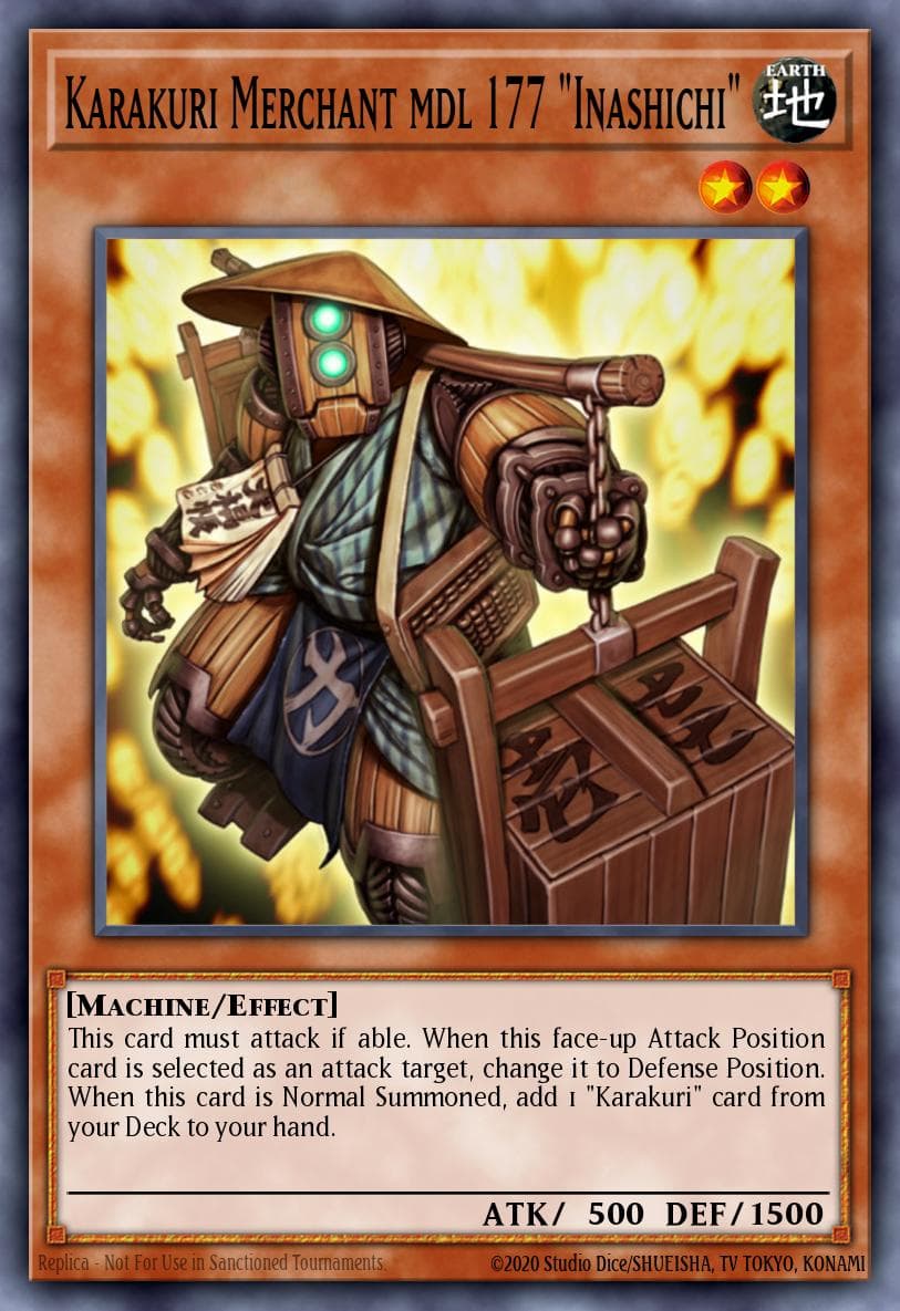 Karakuri Merchant mdl 177 Inashichi
