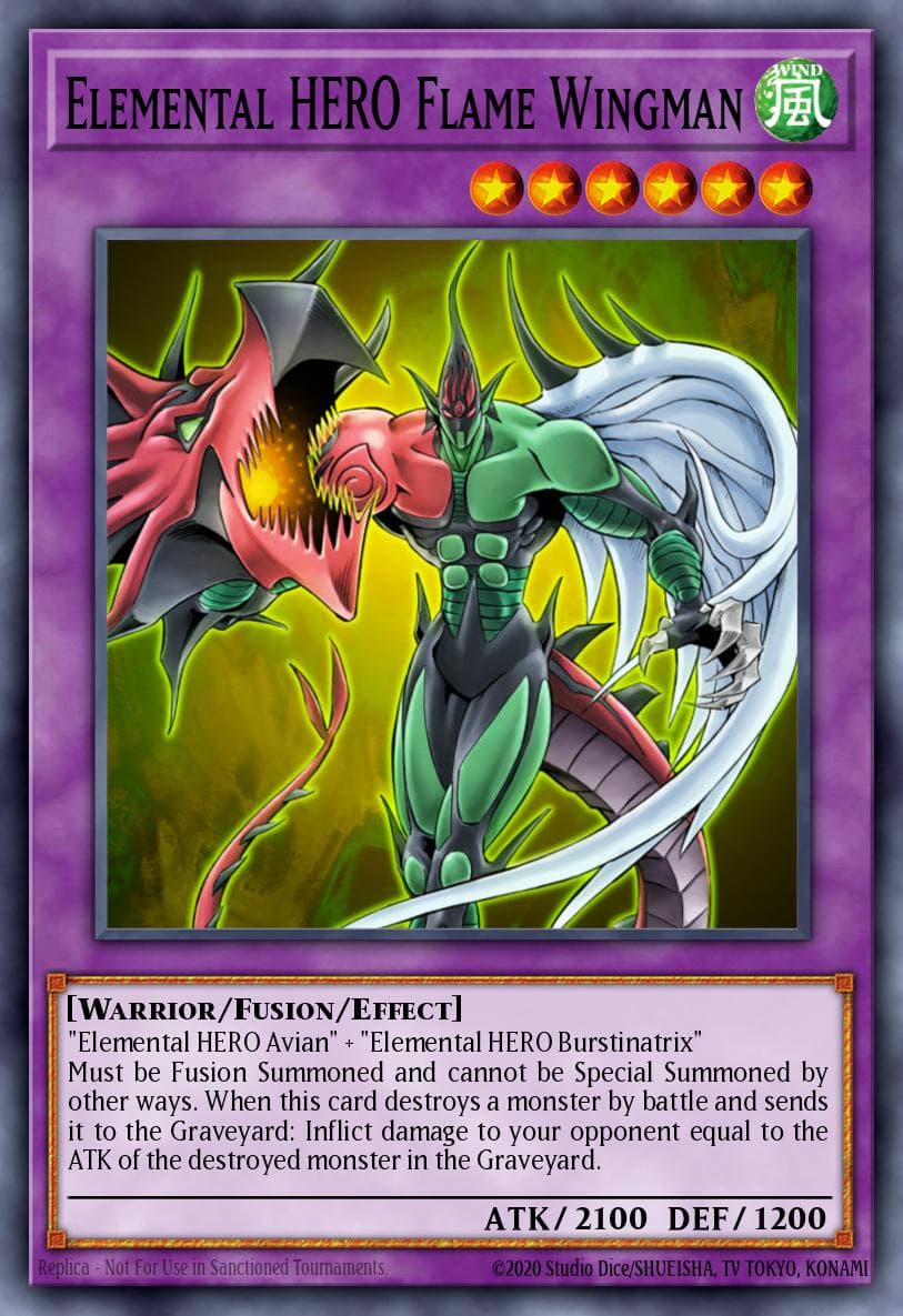 Elemental Hero Flame Wingman