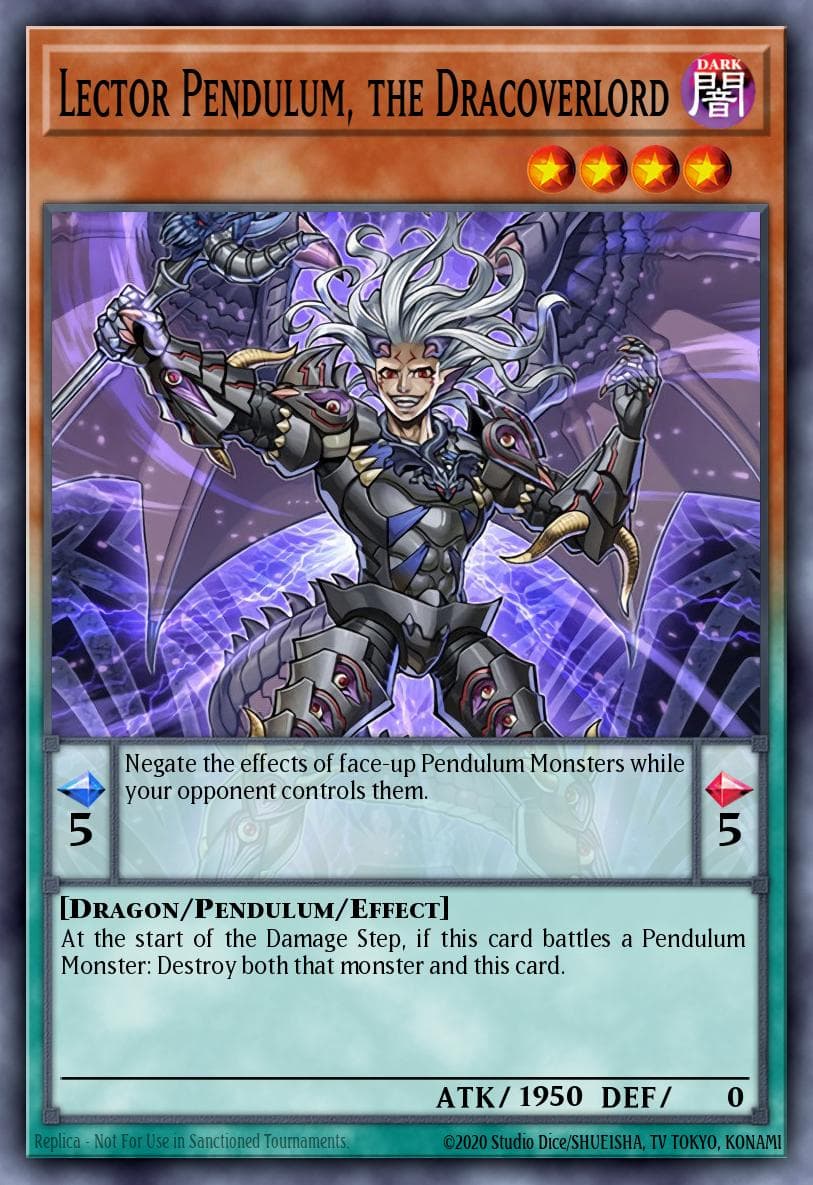 Lector Pendulum, the Dracoverlord