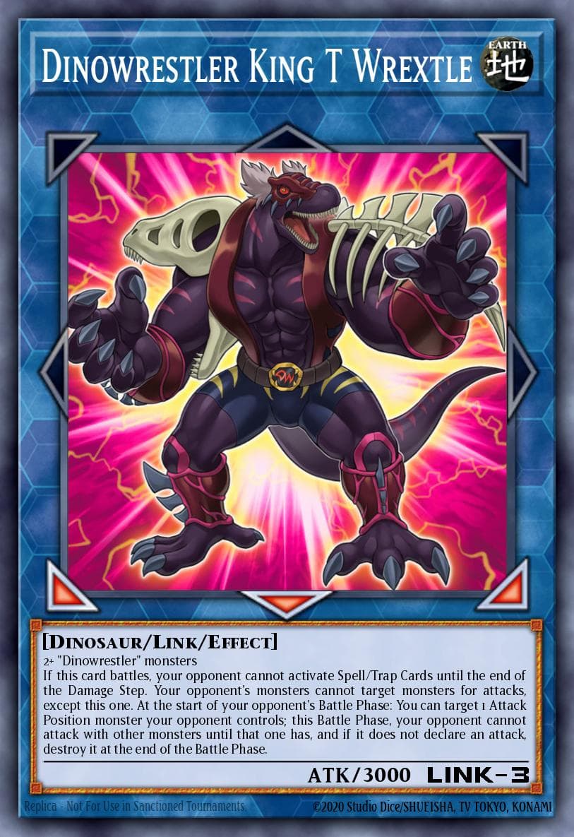 Dinowrestler King T Wrextle