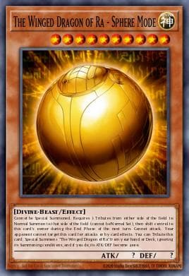 The Winged Dragon of Ra - Sphere Mode