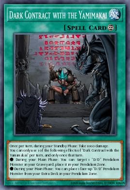 Dark Contract with the Yamimakai