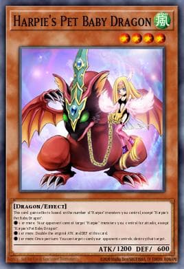 Harpie's Pet Baby Dragon