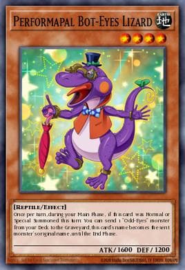 Performapal Bot-Eyes Lizard