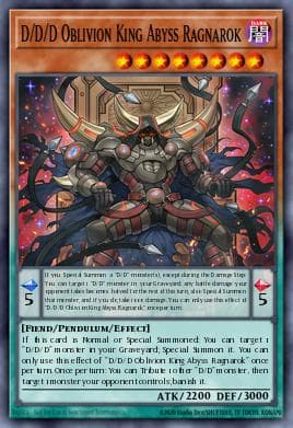 D/D/D Oblivion King Abyss Ragnarok