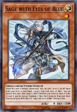 Sage with Eyes of Blue
