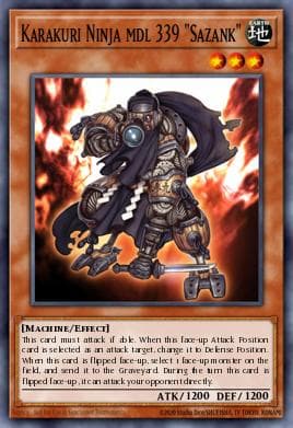Karakuri Ninja mdl 339 Sazank