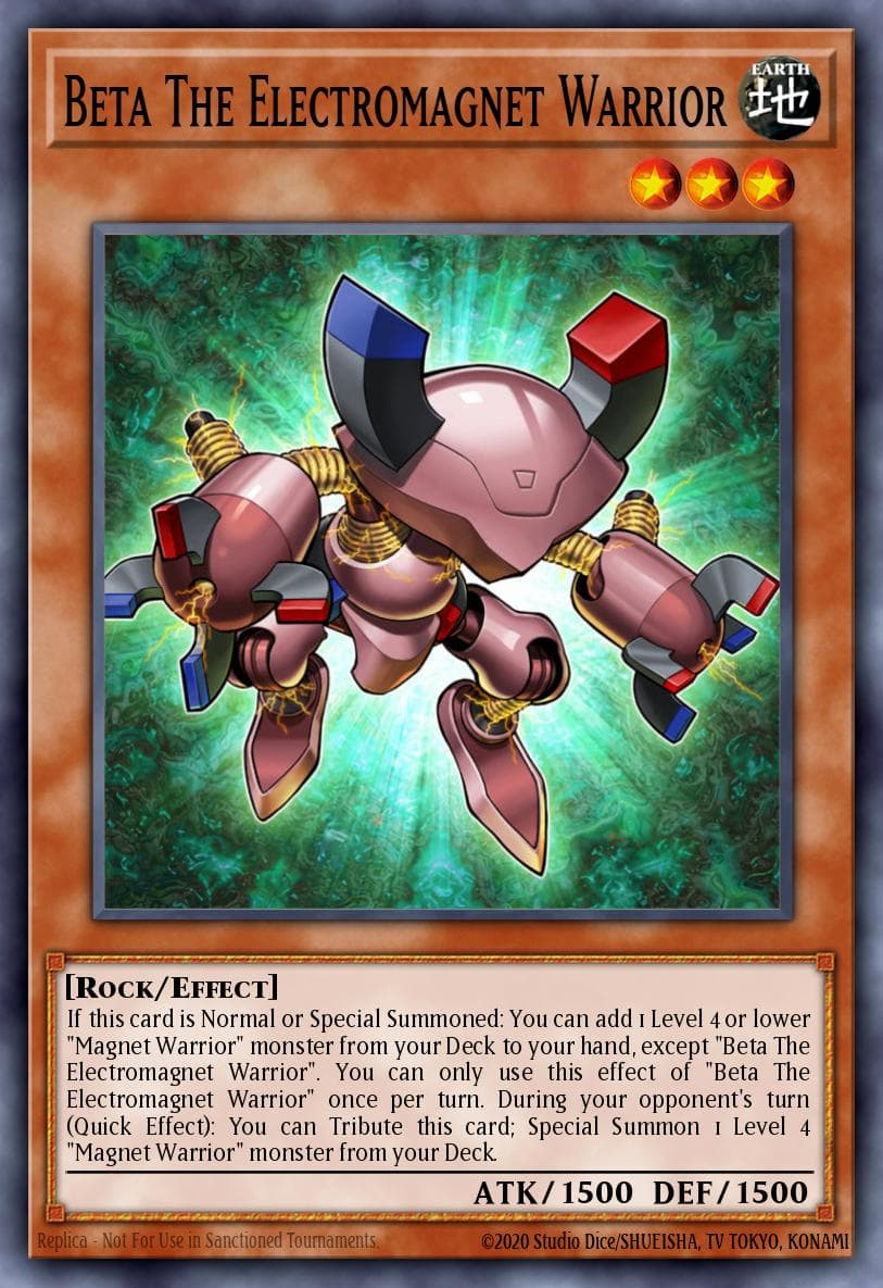 Beta The Electromagnet Warrior