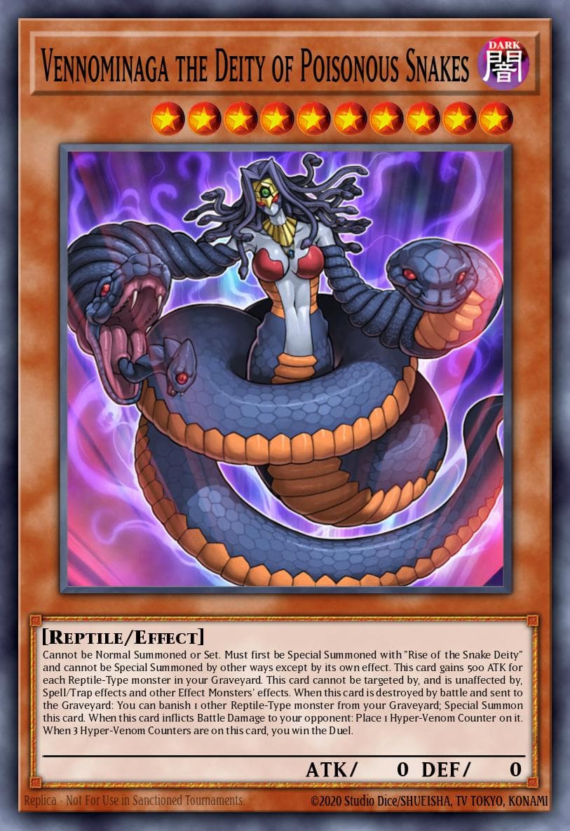 Vennominaga the Deity of Poisonous Snakes