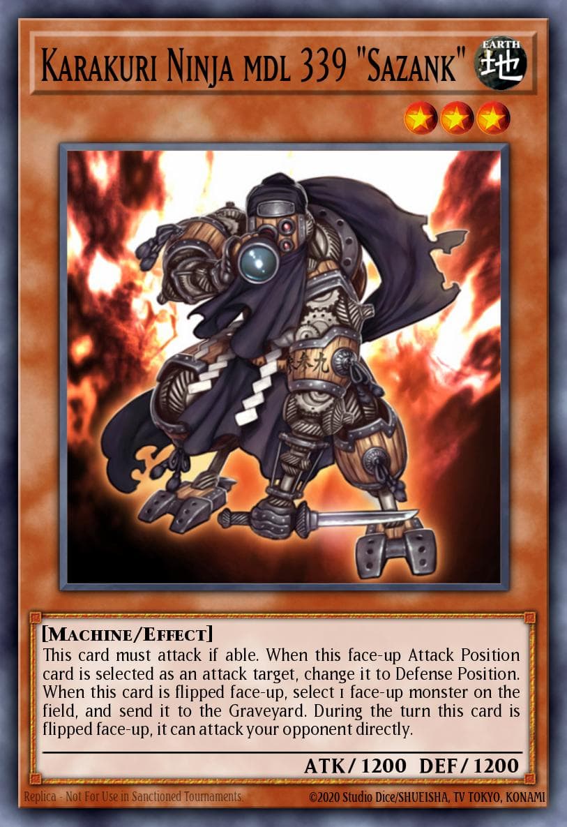 Karakuri Ninja mdl 339 Sazank