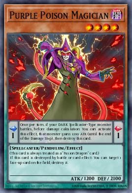 Purple Poison Magician
