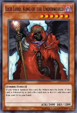 Lich Lord, King of the Underworld